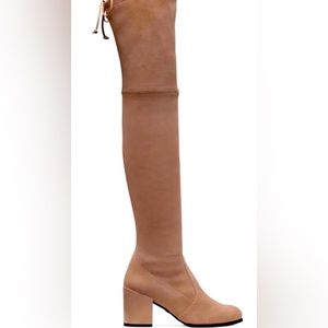 COPY - Stuart Weitzman Taupe suede Tieland 5.5